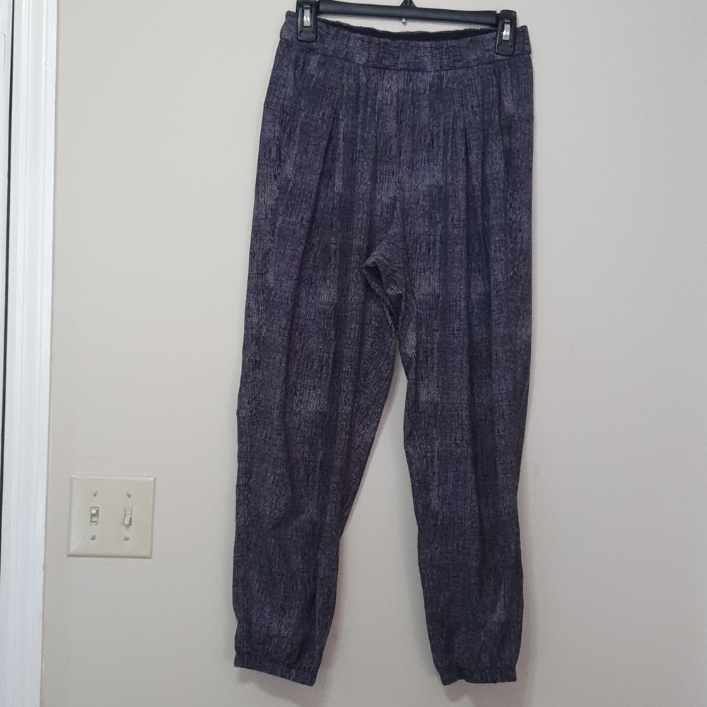 Lululemon Jet crop Burlap Jogger Striped Pants